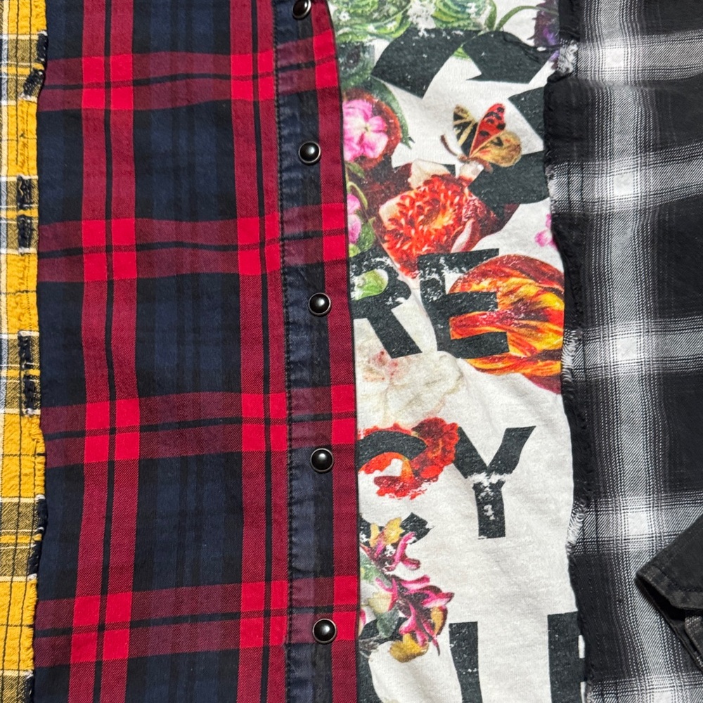 Desigual Women's Multicolor Patchwork Long Sleeve… - image 5